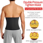 Men's Sauna Body Shaper Waist Trainer Slimming Belt